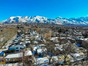 1205 South 1700 East Aerial 2